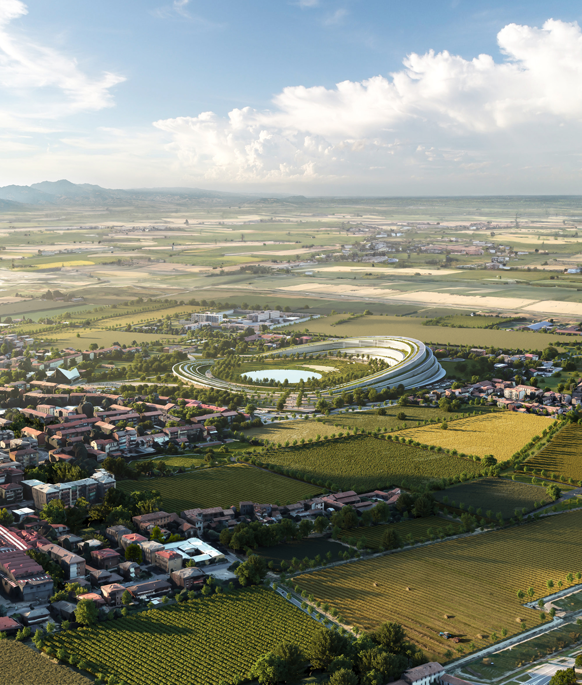 Perspectiva general con el entorno inmediato