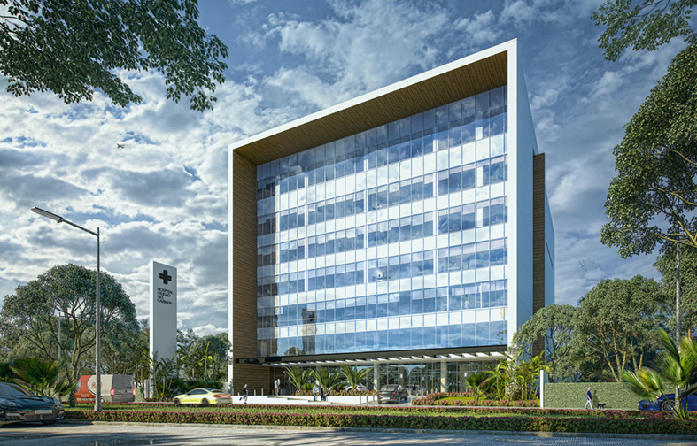 Área de acceso Hospital Ciudad del Carmen.