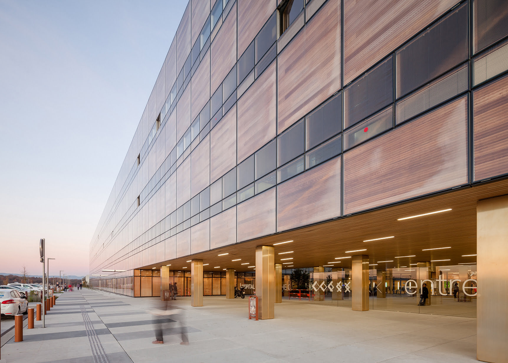 Detalle de la fachada