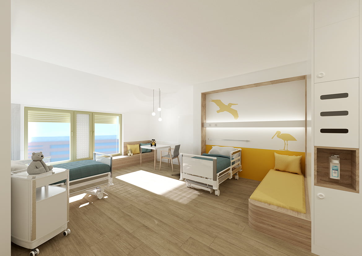 Render habitación doble 4to piso