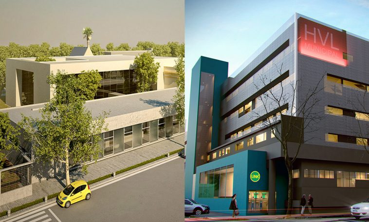 Hospital Nuestra Señora de Luján y el Hospital Municipal de Vicente López