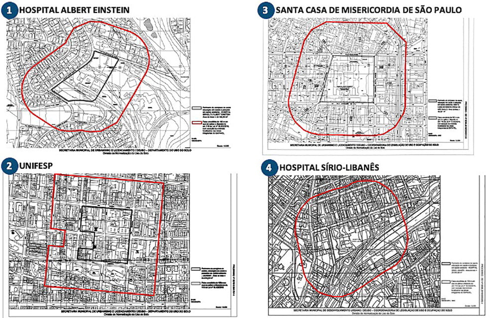 Territorio hospitales de San Pablo
