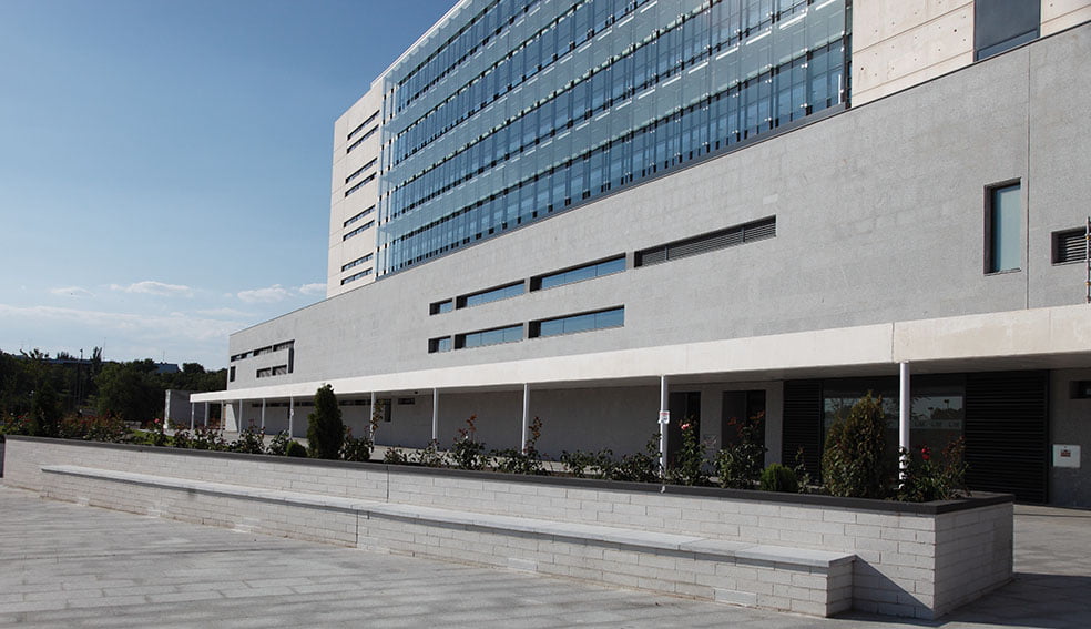 Imágenes exteriores del Hospital