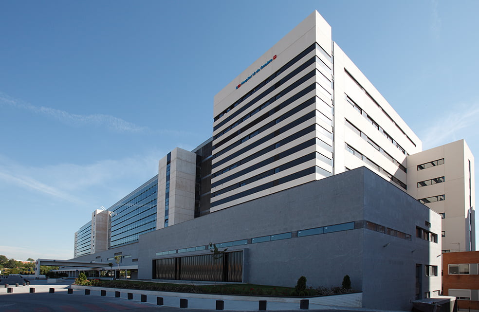 Imágenes exteriores del Hospital
