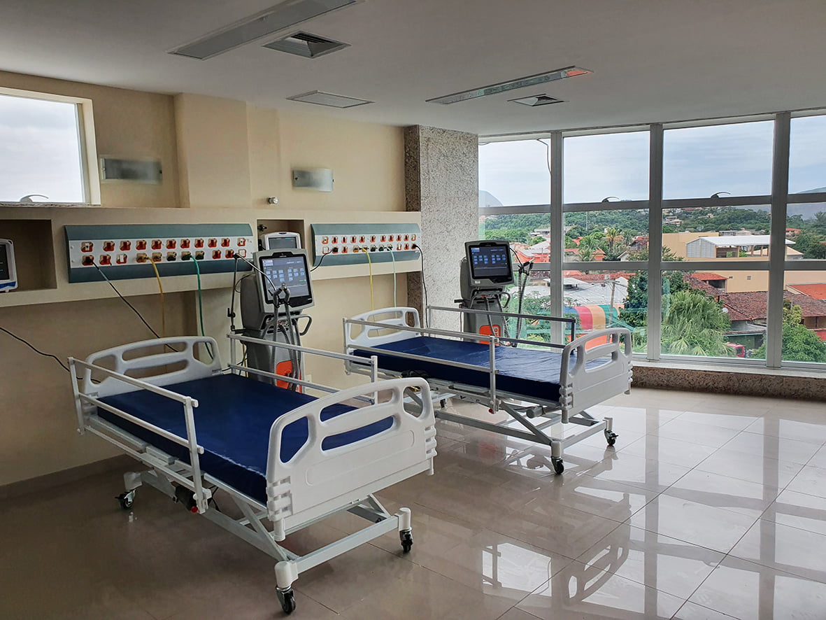 Centro Hospitalar Covid 19 - INI/Fiocruz: vista general, fachada, internación y enfermería (Fotos: Leonardo Oliveira)