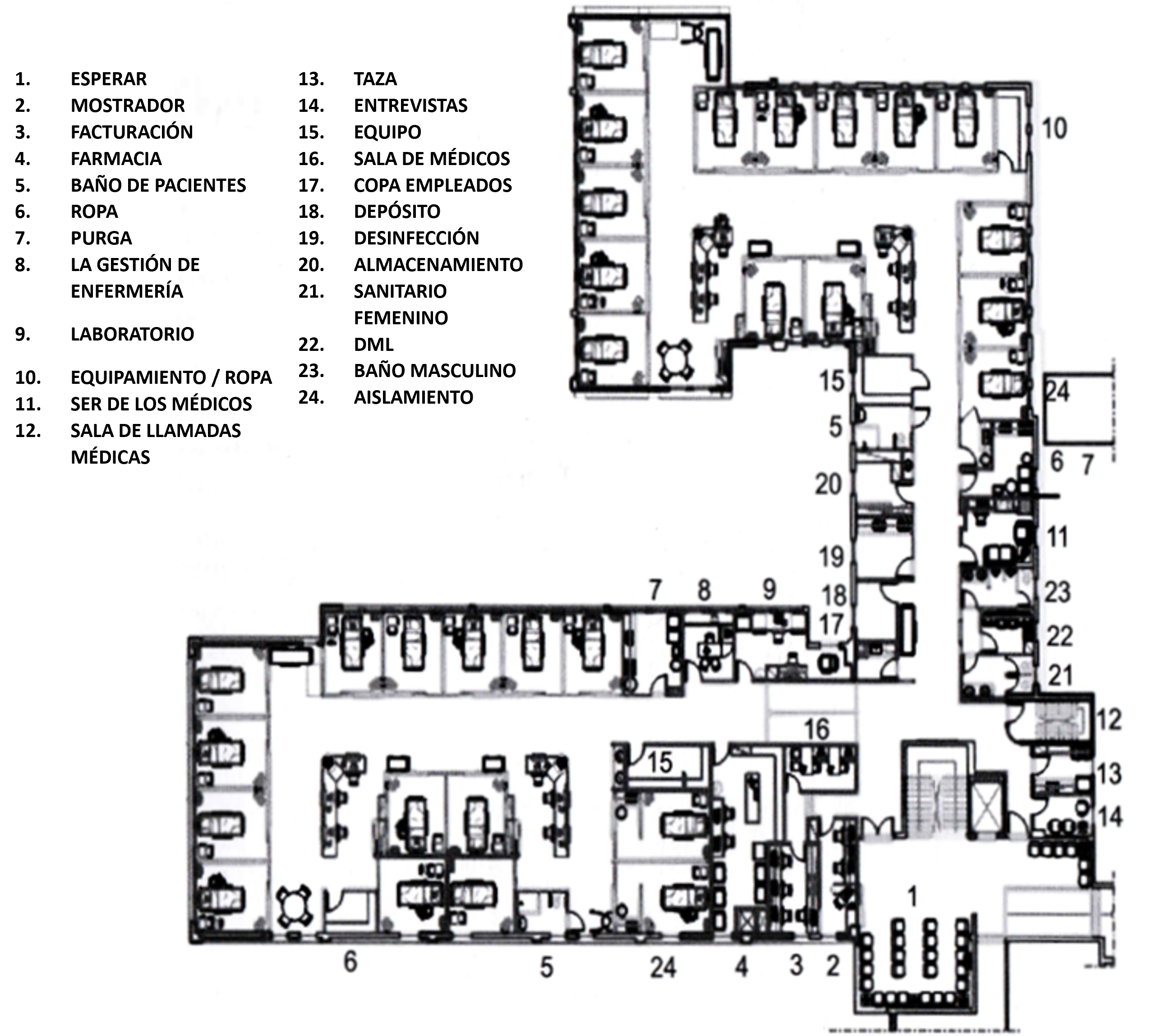 Figura 2. Centro de Cuidados Intensivos (UCI) – Casa de Saúde São José – RJ – Arq. Elizabeth Hirth (04)