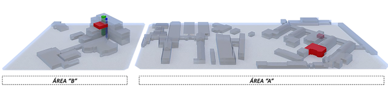 Situación propuesta para el Centro Quirúrgico