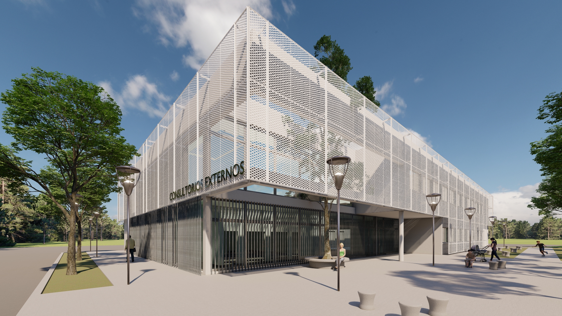 Nuevo edificio de Consultorios Externos