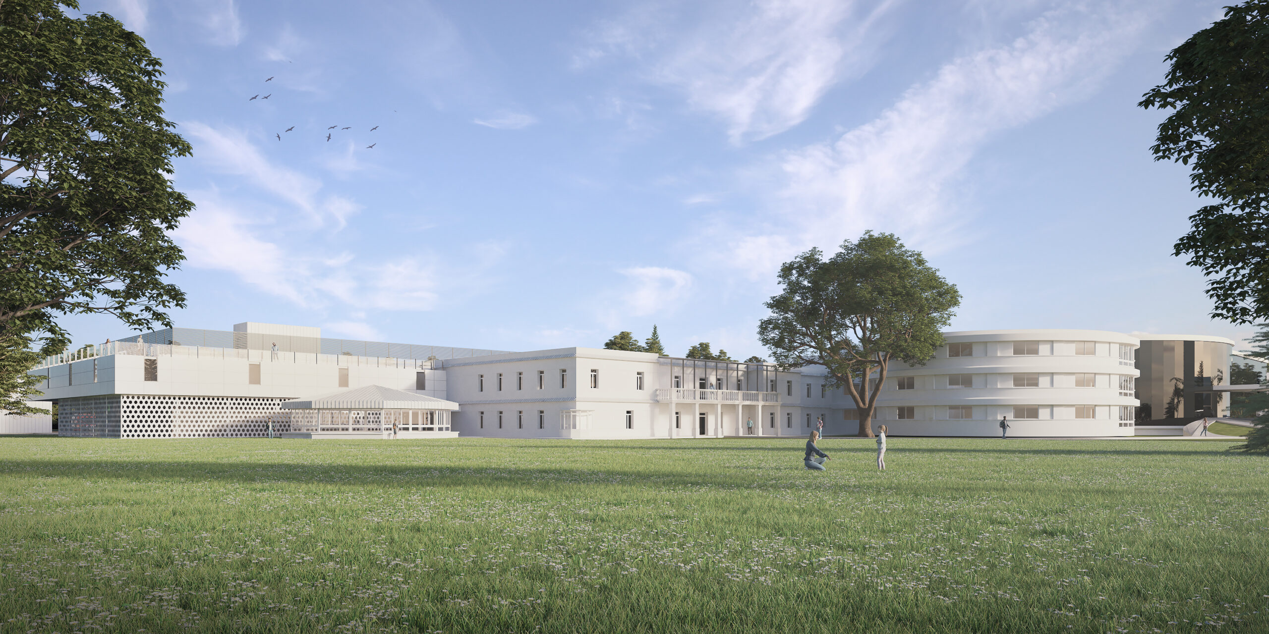 3D exterior conjunto histórico