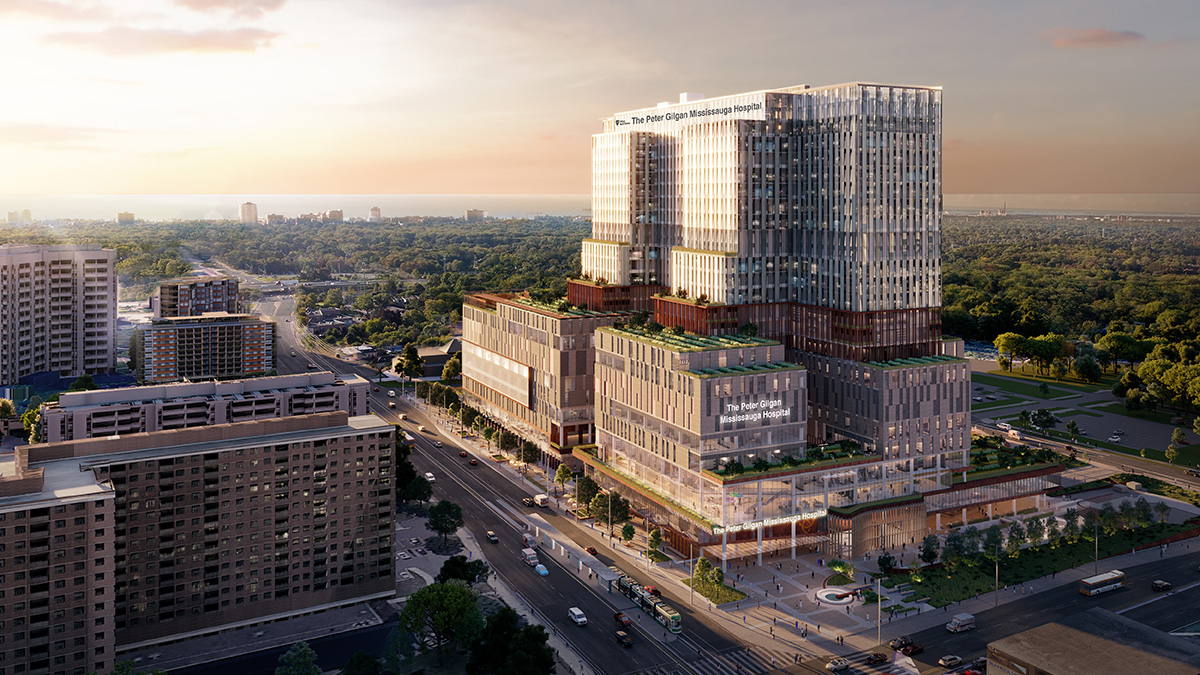 Imagen 1. Centro de Salud Trillium. Fuente: Trillium Health Partners.