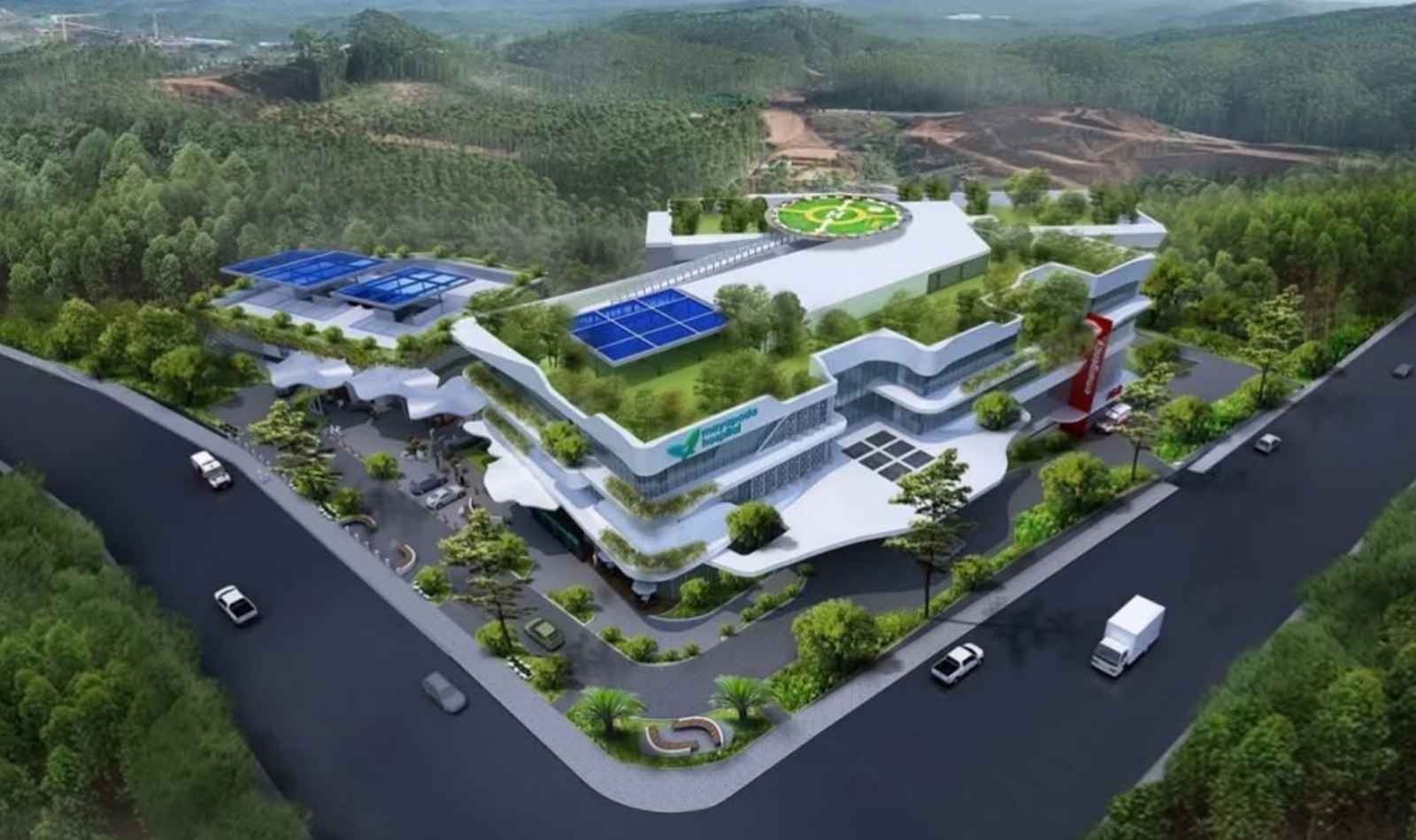 Imagen 6. Mayapada Hospital Nusantara. Fuente: Humans Otorita IKN.