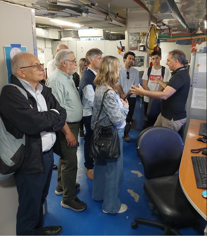 Visita con alumnos al Sanatorio Finochieto