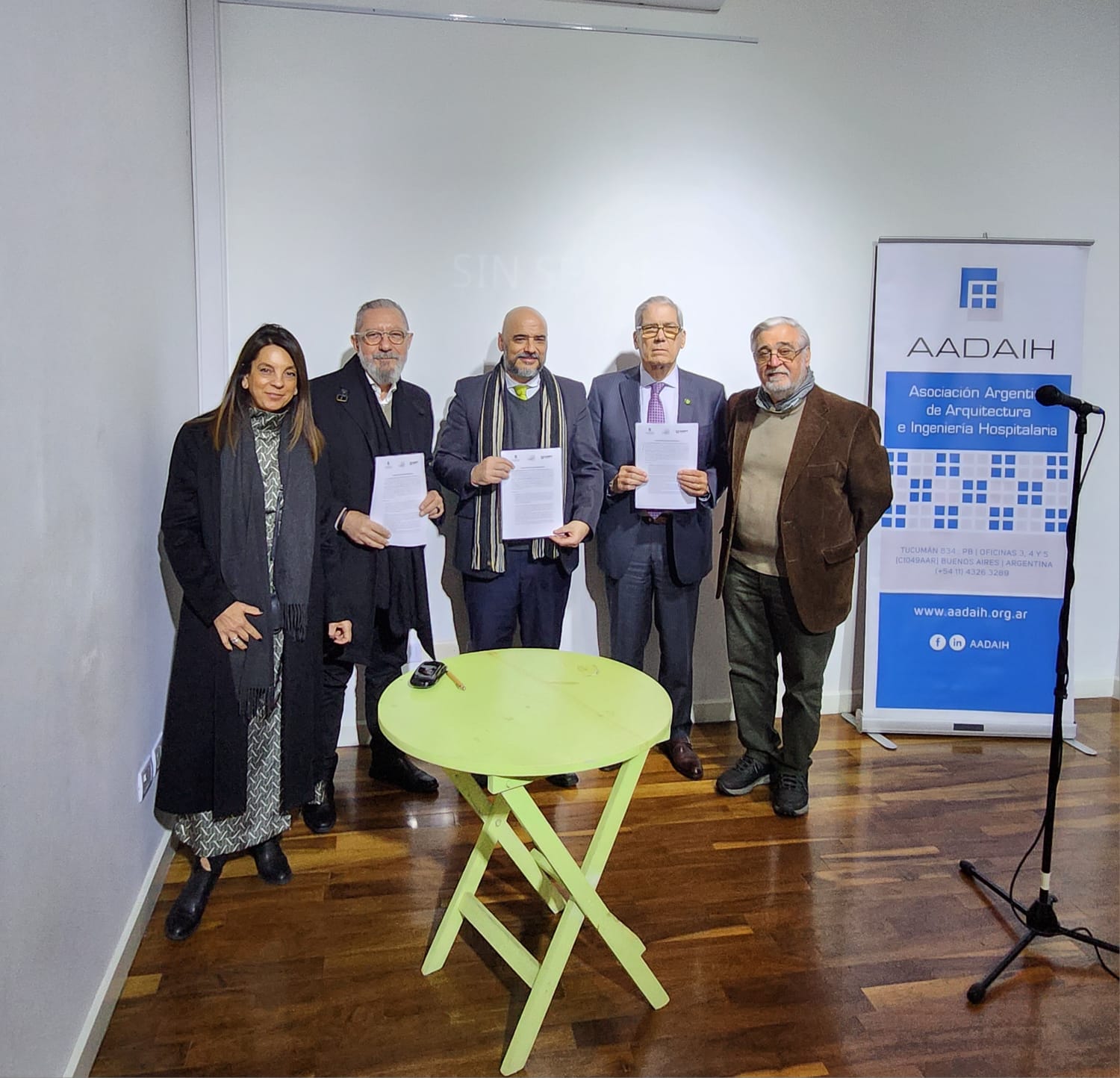 Firma del Convenio AADAIH-.IUDPT-CADIME