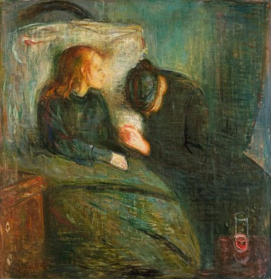 Imagen 1 _ La niña enferma.E. Munch (1885-86)