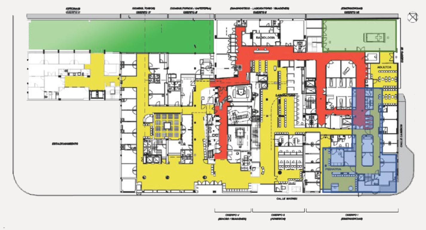 Planta cirugía CAD