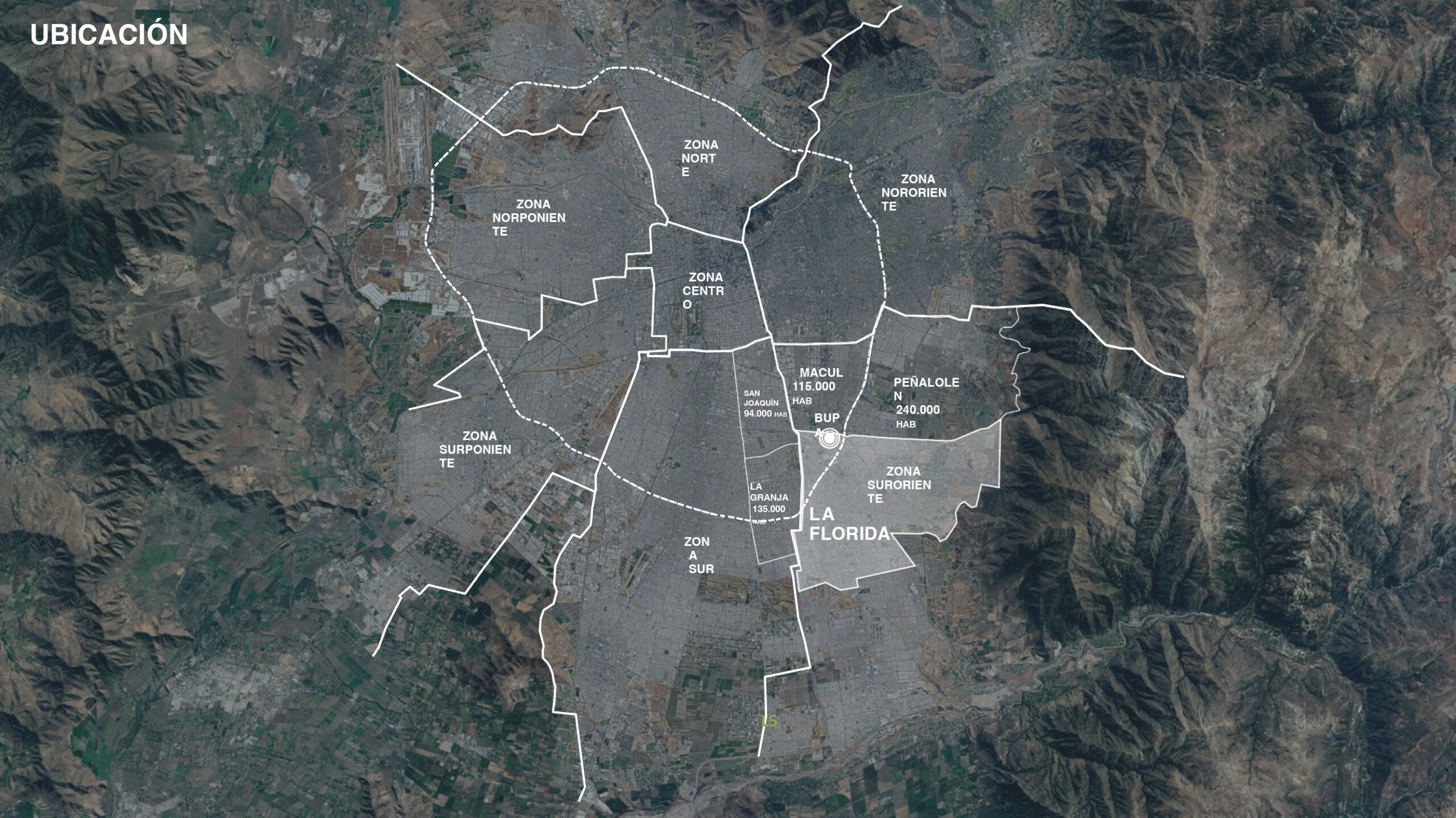 Clínica Bupa Santiago, Comuna de La Florida
