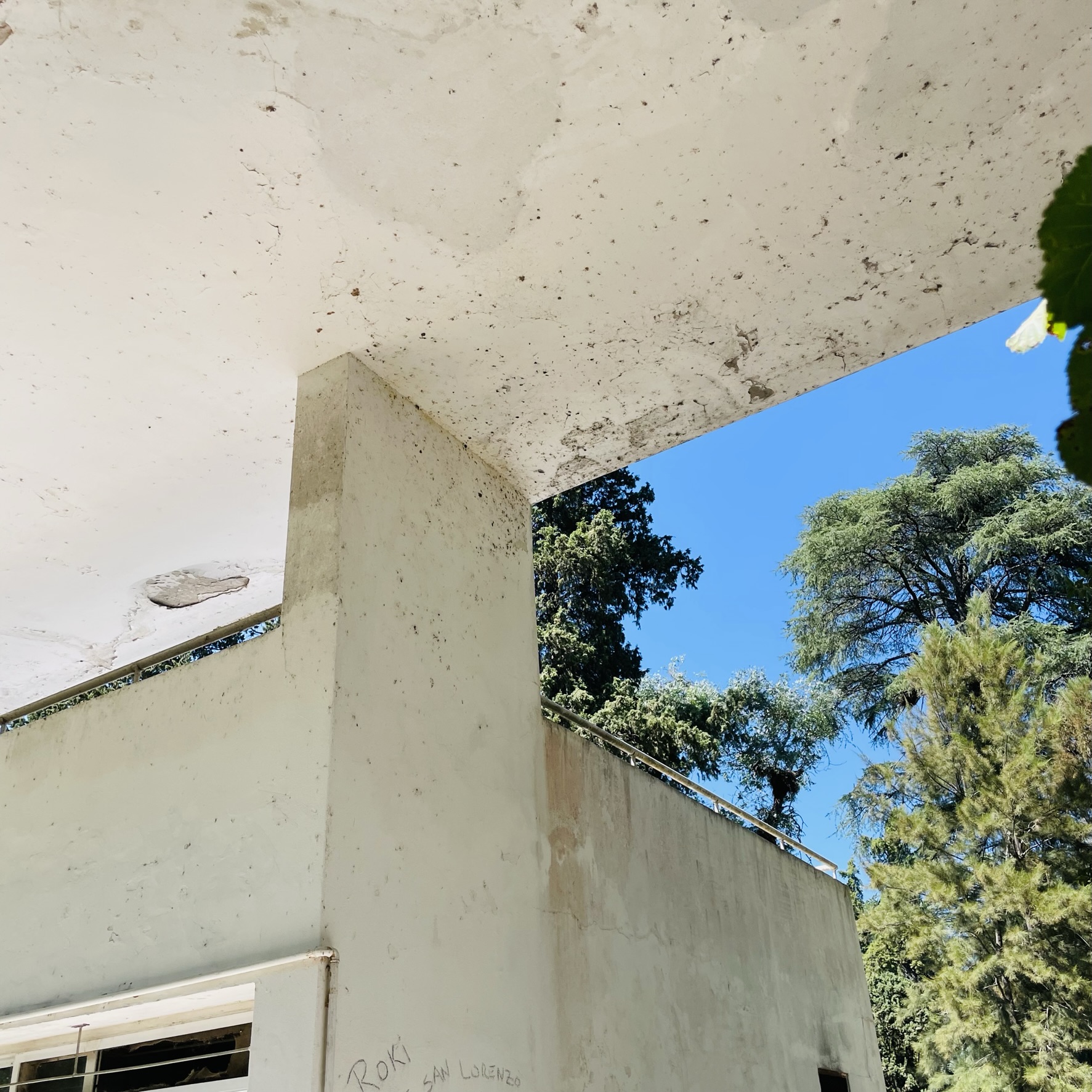 Planta general- ubicación casa del personal- pabellones de internación- Capilla. Fuente: Wladimiro Acosta, Noemí Adagio- Luis Müller-Vivienda y Clima, Acosta. W.