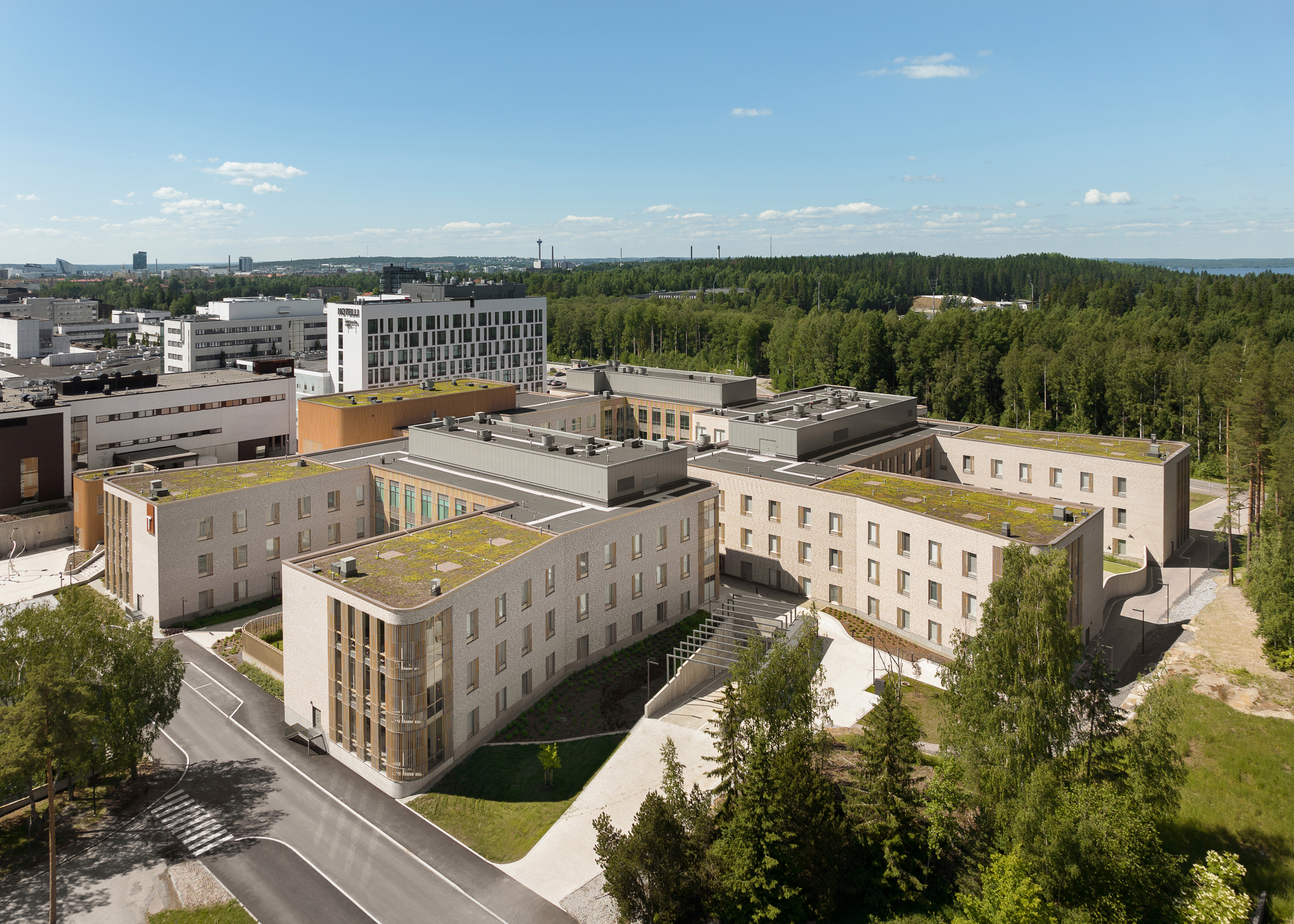 Clínica Psiquiátrica Tampere. Foto: Wellu-Hamalainen