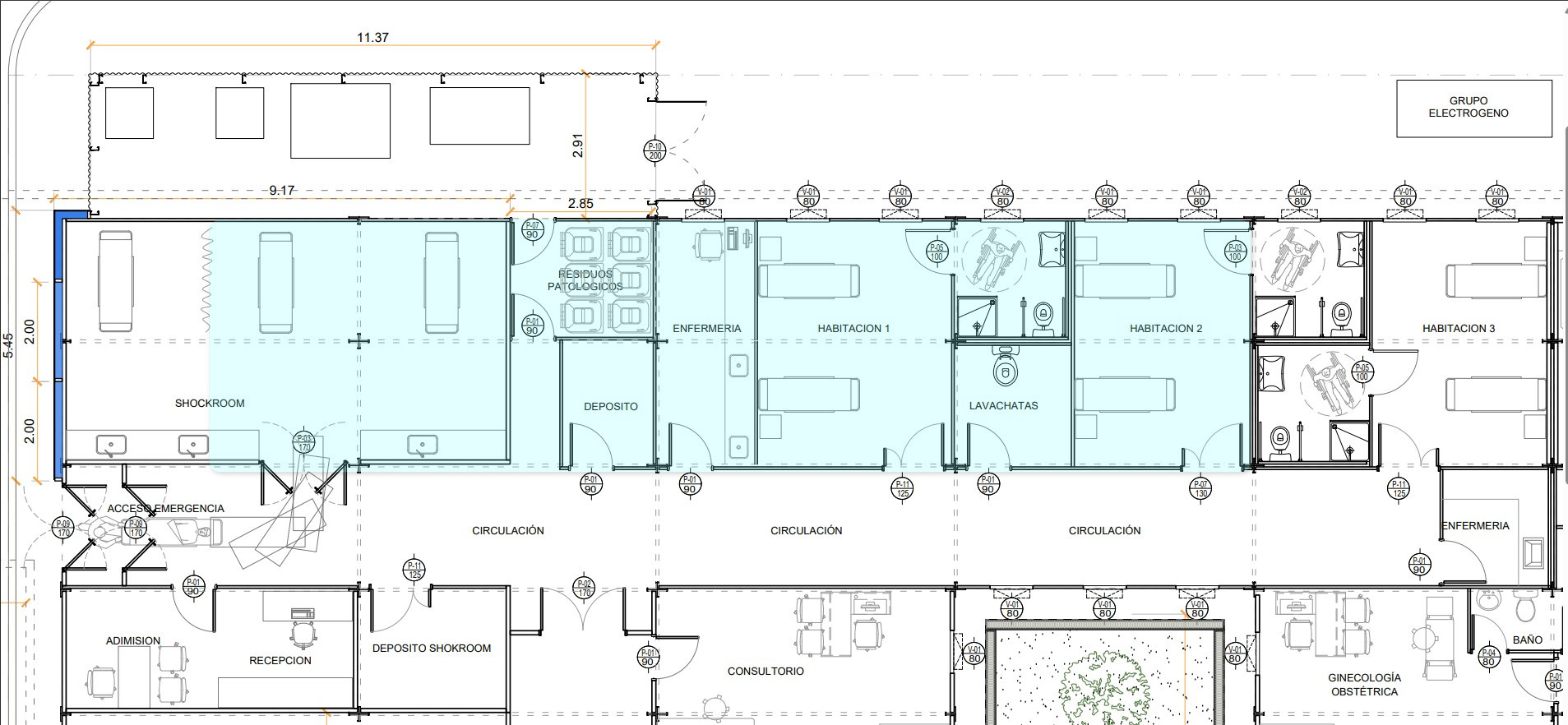 Planta Centro Modular Sanitario Maldonado - HPA San Jorge - Córdoba