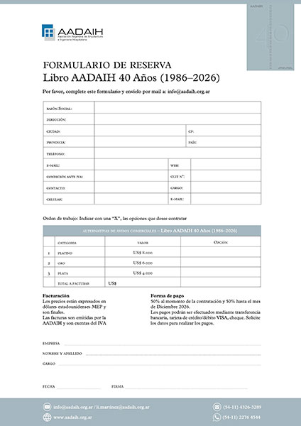 Formulario de reserva